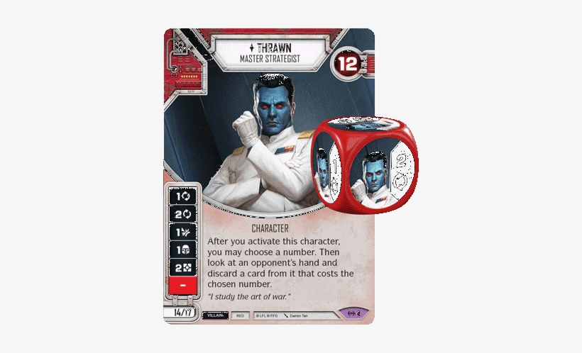 In My First Round I Played Against Thrawnkar, In The - Star Wars Destiny: Empire At War Booster Pack, transparent png