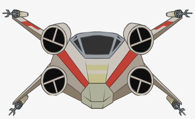 X-wing Costume - Club Penguin Star Wars X Wing, transparent png