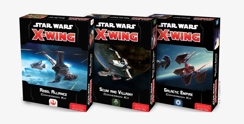 X-wing™ Second Edition Offers Full Backwards Compatibility - Star Wars X Wing Conversion Kits, transparent png
