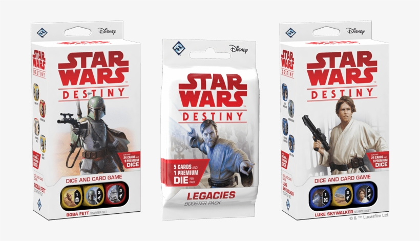 Star Wars Destiny - Star Wars Destiny - Boba Fett Starter Set, transparent png