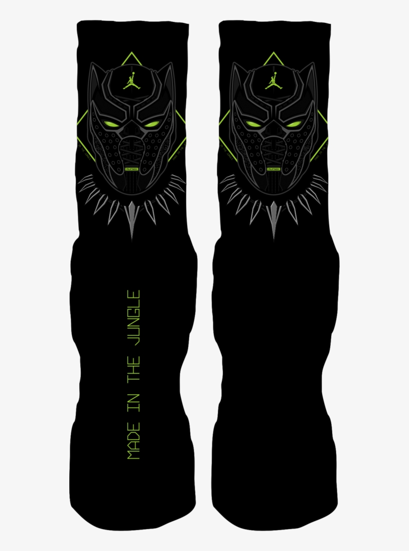 Rufnek Hardware Panther Mask Altitude 13s Socks - Snowboard, transparent png