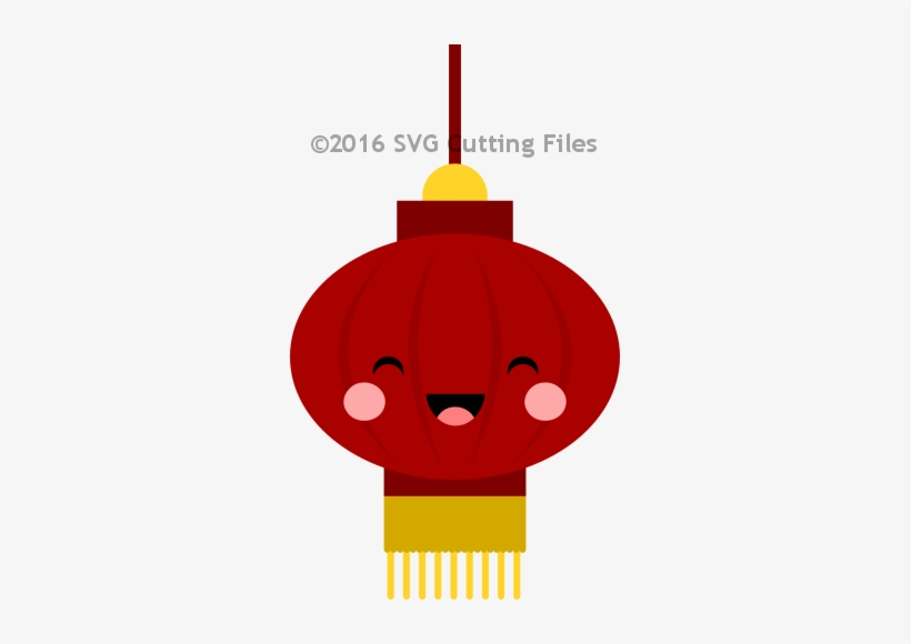 #pp-2938 Kawaii Chinese Lantern - Paper Lantern, transparent png