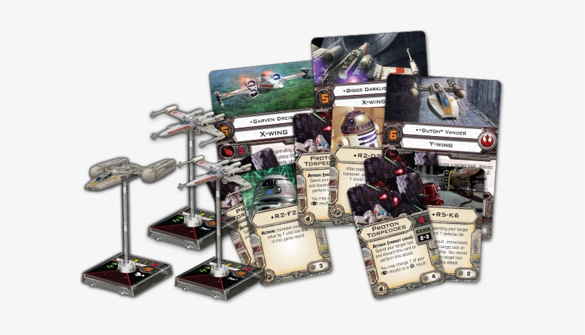 Ingame4 X-wing - X Wing Miniatures 100 Point Build, transparent png