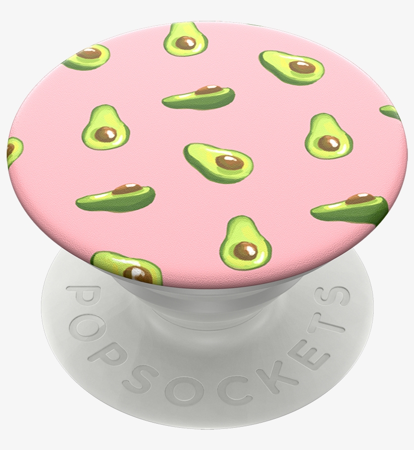 Avocados Pink, Popsockets - Popsockets Grip Stand, transparent png