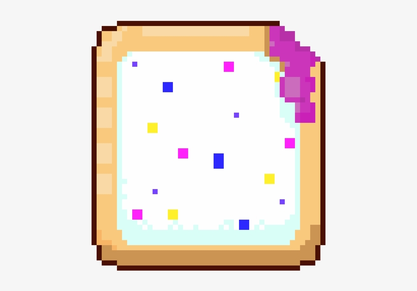 Pop Tart, Pixel Art - Hair, transparent png