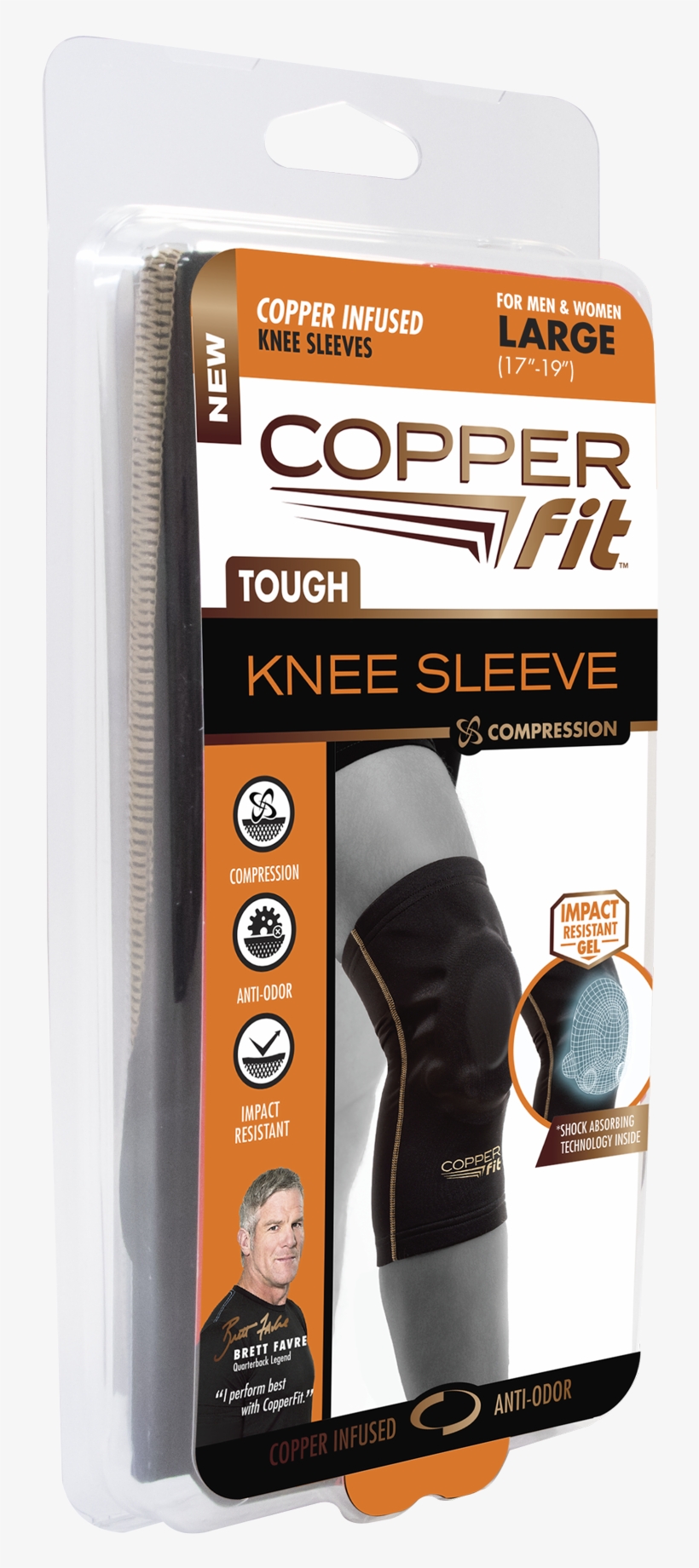 Upc 754502030675 Product Image For As Seen On Tv Copper - Em-copper Fit Copper Elbow Sleeve - Medium - Original, transparent png