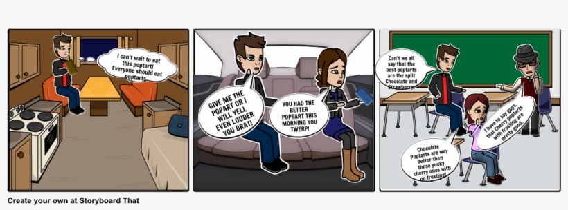 Poptarts - Comics, transparent png
