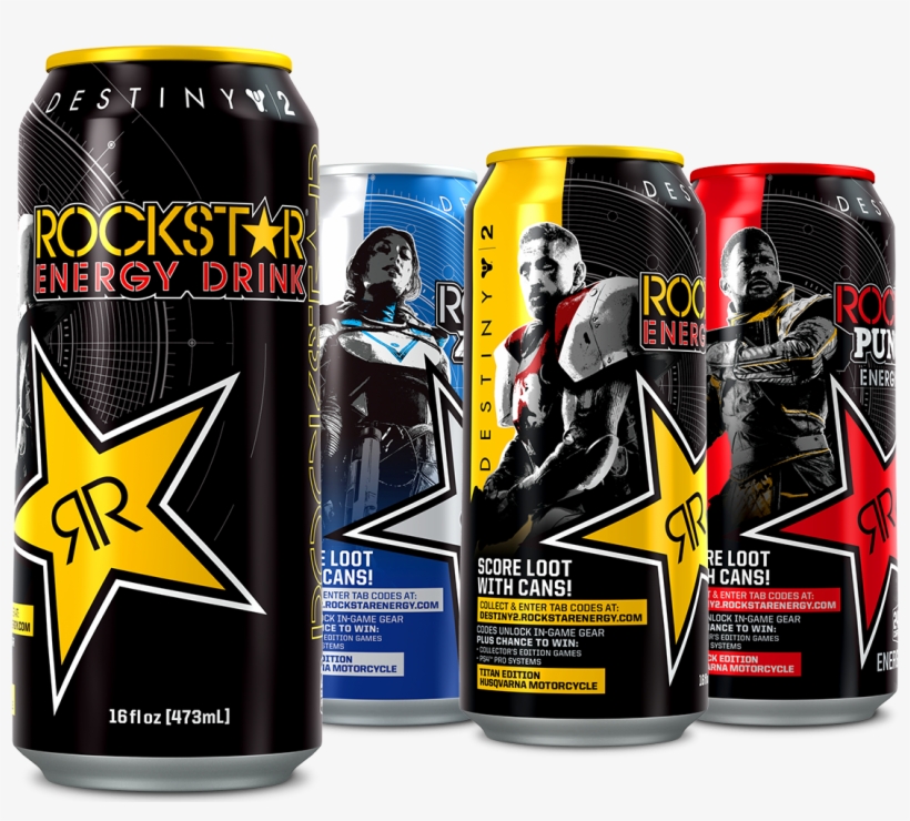 No Caption Provided - Rockstar Destiny 2 Cans, transparent png