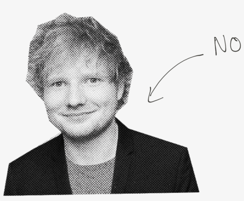 Like Westlife, David Sneddon And Amelle From The Sugababes - Ed Sheeran 25mm 1" Pin Badge Button Teddy Music Singer, transparent png