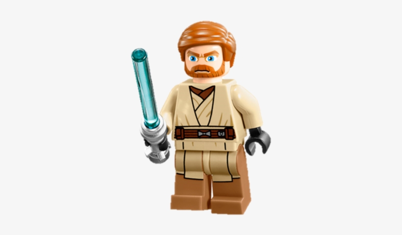 Obi-wan's Second Variant From The Clone Wars - Obi Wan Lego Star Wars, transparent png