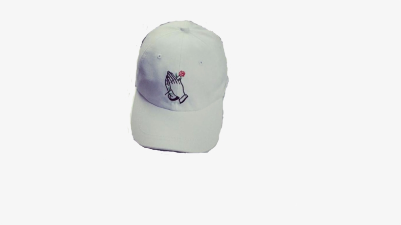 Men/women Deluxe Rose Praying Emoji Snapback - Autumn Fashion Black Pink And White Color Cap For Unisex, transparent png