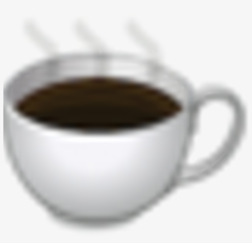 Hot Coffee - Emoji Large Tote Bag, Natural, Large, transparent png