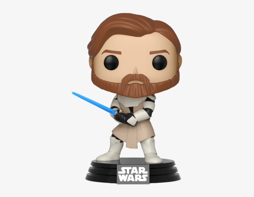 Star Wars Clone Wars - Obi Wan Kenobi Pop, transparent png