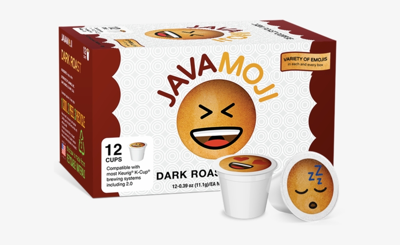 Javamoji, Emoji K-cups, Dark Roast Coffee, 72 Count, transparent png