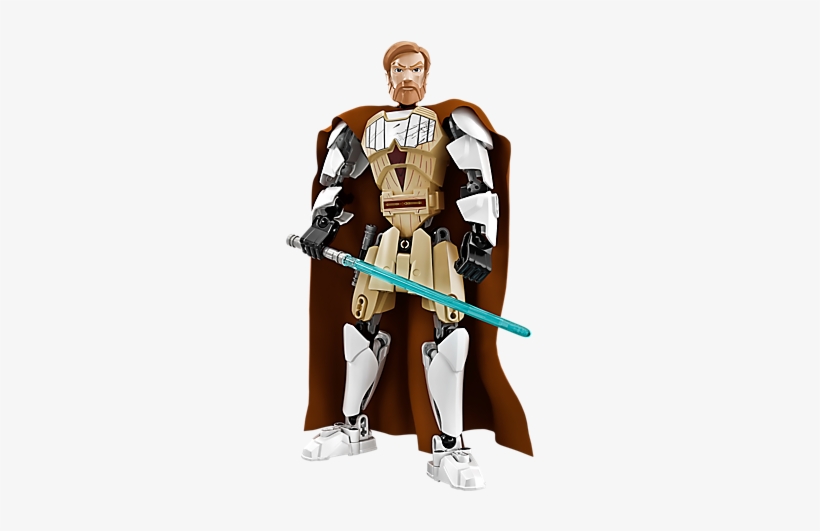 Obi-wan Kenobi - Lego Obi Wan Figure, transparent png