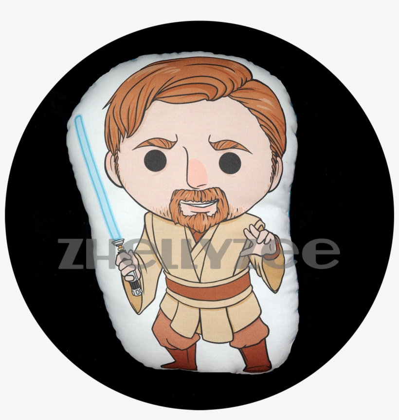 Obi-wan Kenobi Pillow Plush - Stuffed Toy, transparent png