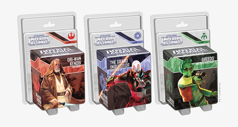 New Expansions Announced Obi-wan, Greedo And Grand - Star Wars Imperial Assault Obi Wan Kenobi Ally Pack, transparent png