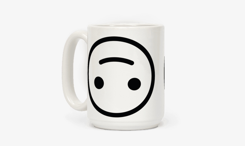 Upside-down Smiley Coffee Mug - Mug, transparent png