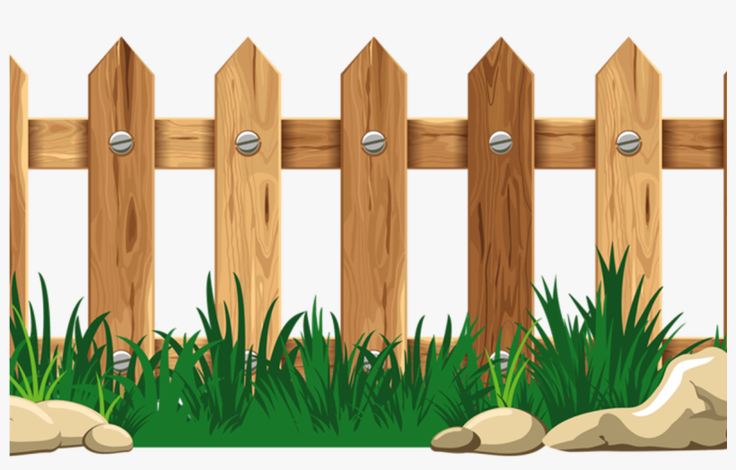 Download Transparent Wood Fence Border Graphic Wooden Thing Fence
