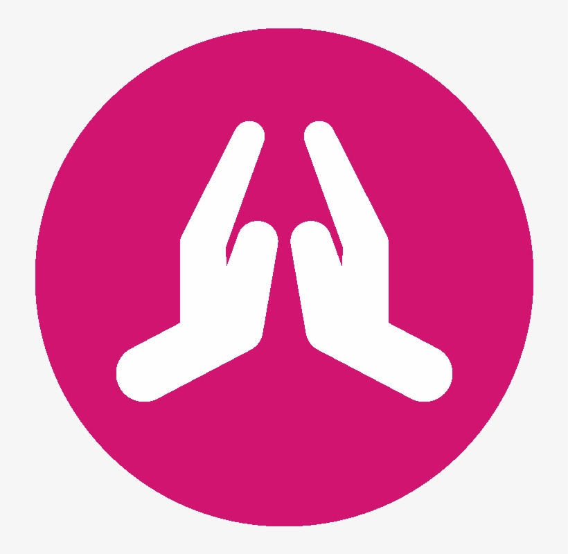 Prayer Icon - Health And Social Care Symbols, transparent png