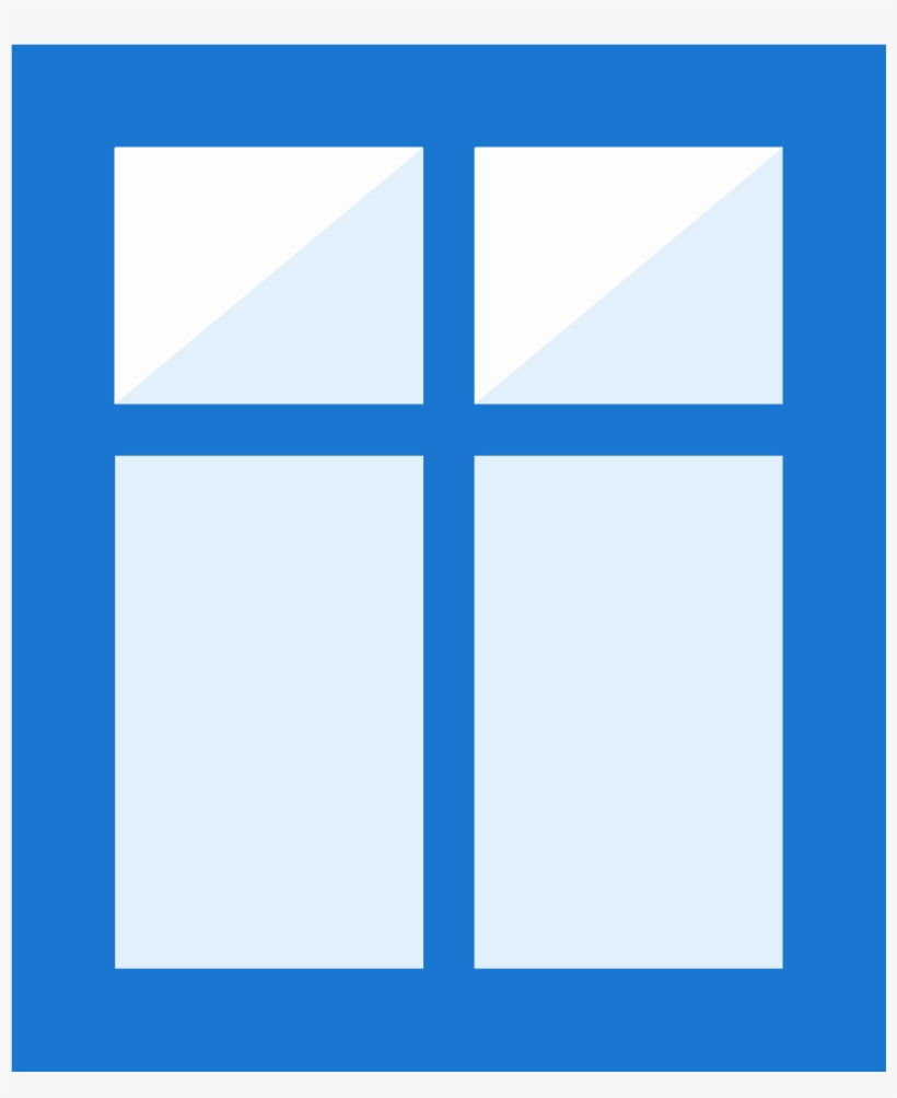 This Icon Is Depicting A Window - Portable Network Graphics, transparent png