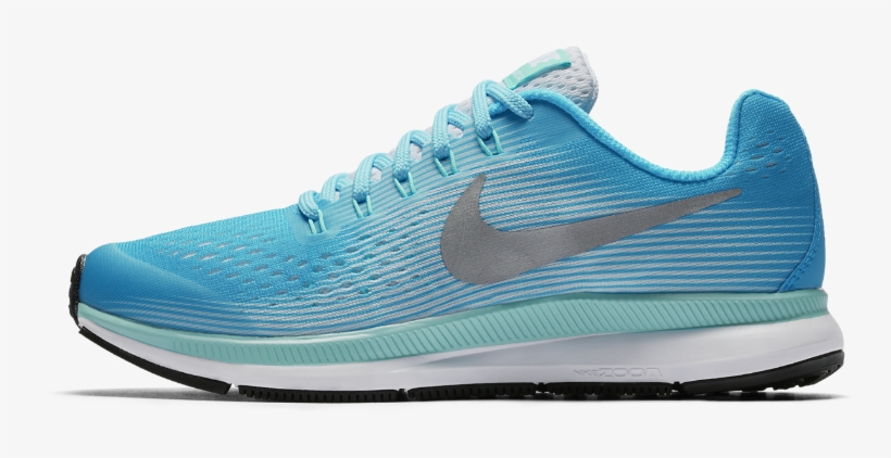 Nike Zoom Pegasus 34 Big Kids' Running Shoe Size - Shoe, transparent png