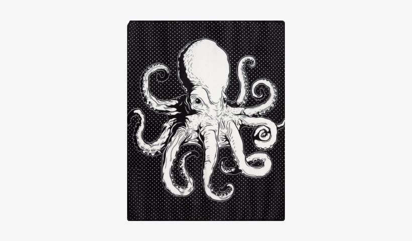 Sourpuss Octopus Blanket, transparent png