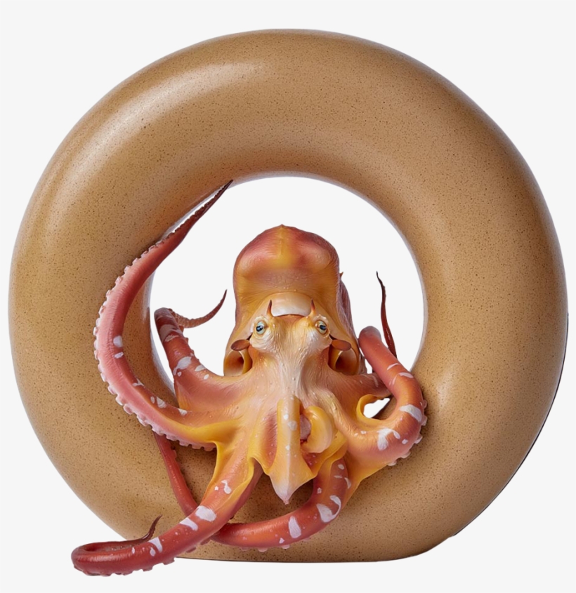 Magellan Octopus 10” Cinemaquette Statue - David Zhou Origin, transparent png