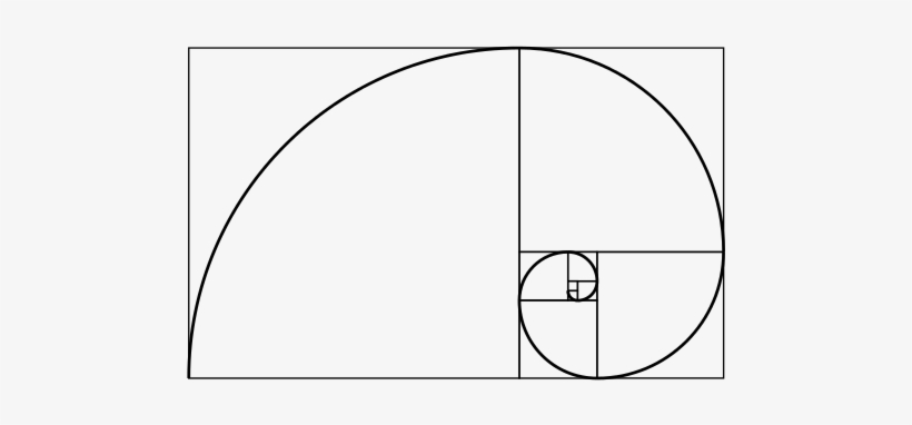 Image Courtesy Wikimedia Commons - Fibonacci Spiral Jpg - 500x316 PNG ...