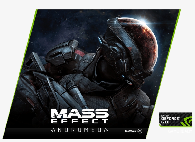 Geforce Game Ready - Mass Effect 3, transparent png