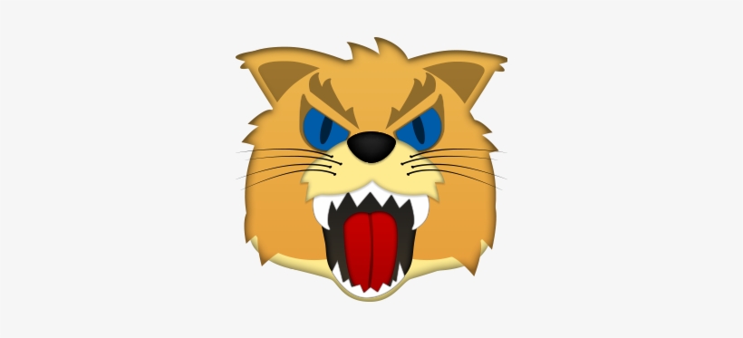 Wildcat Emoji, transparent png