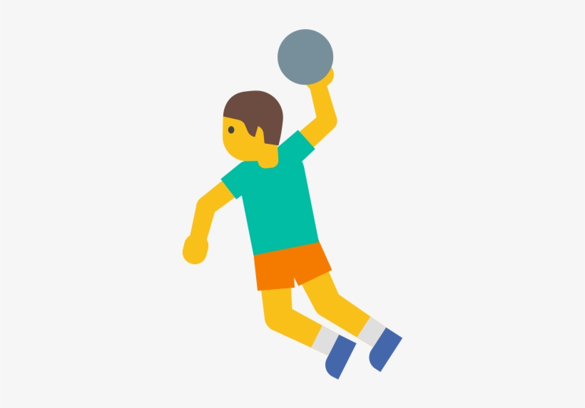 This Image Rendered As Png In Other Widths - Emoji Handball, transparent png