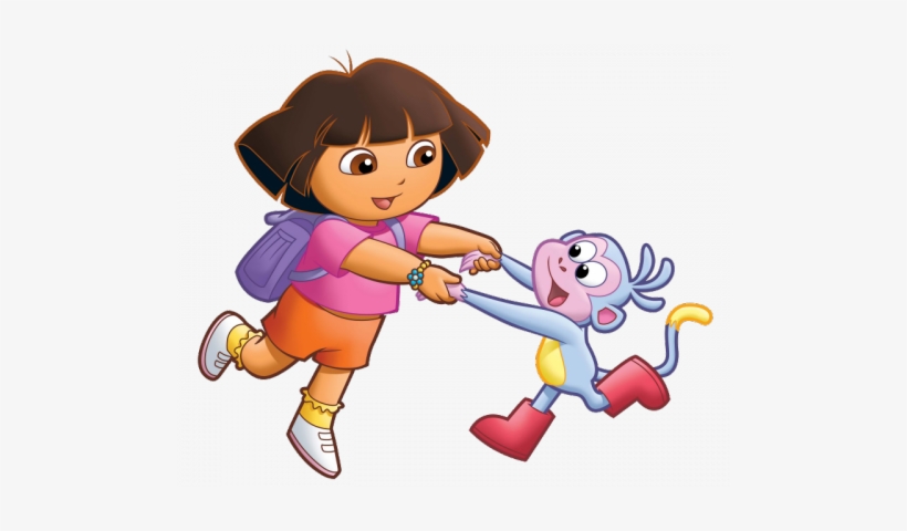 Dora The Explorer And Boots Clipart - Dora L Exploratrice Png, transparent png