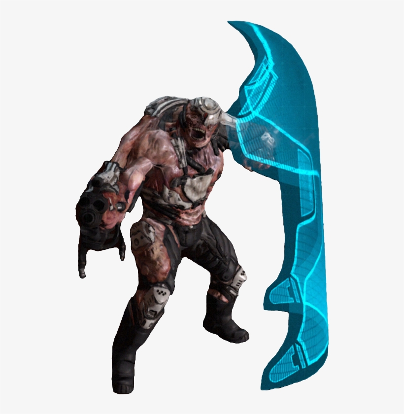 Possessed Security - Doom 2016 Possessed Soldier, transparent png