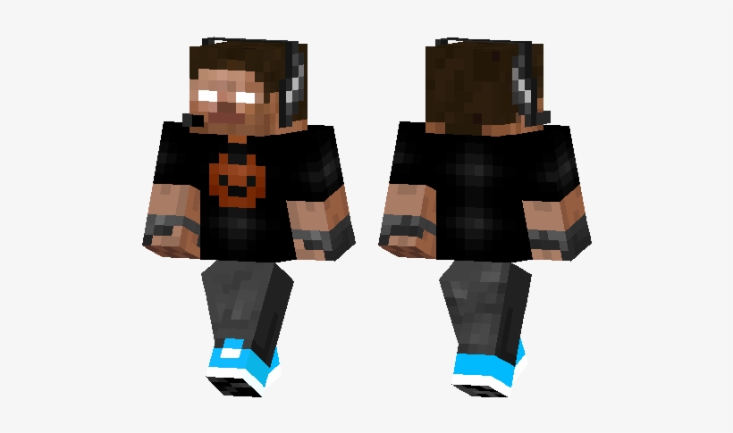 Other - Minecraft Herobrine Gamer Skin, transparent png