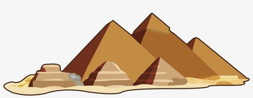 Picture Black And White Of By Onezocom On Deviantart - Pyramid Of Giza Clip Art, transparent png