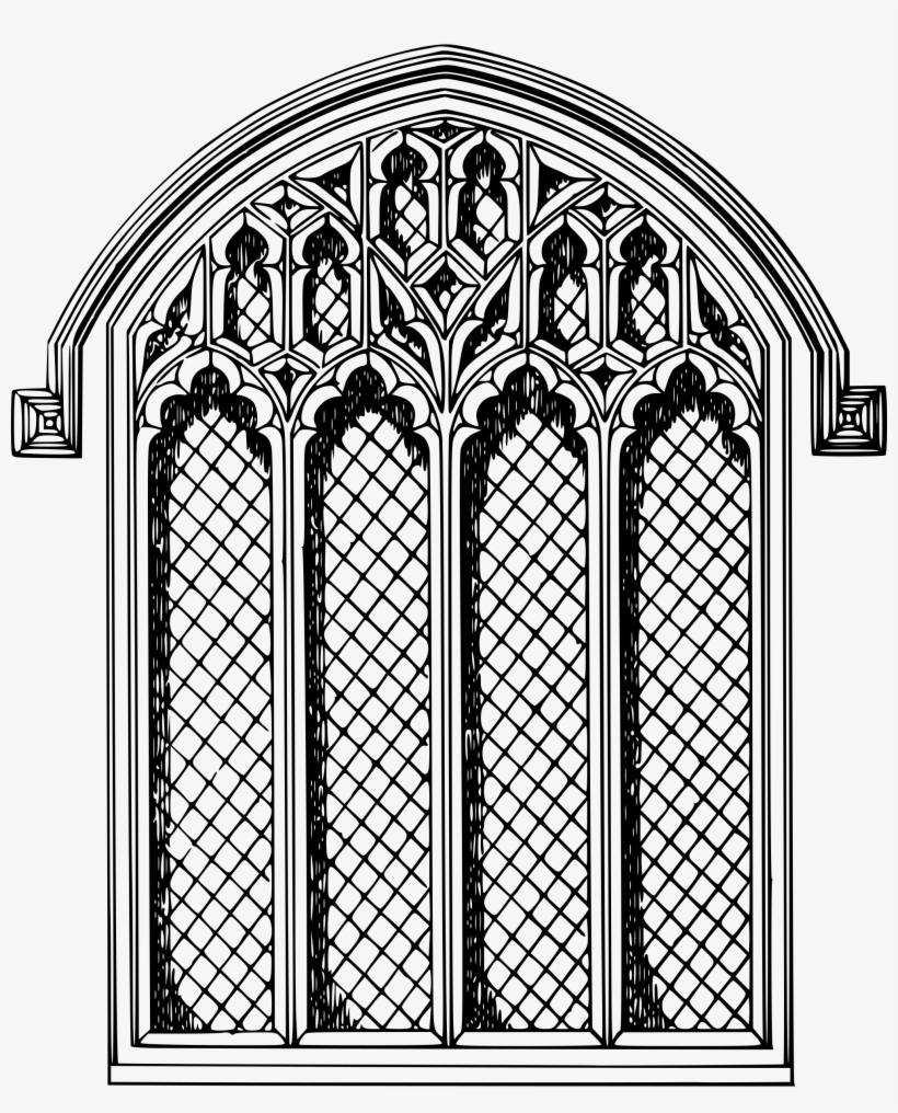 Graphic Big Image Png - Church Windows Clip Art, transparent png
