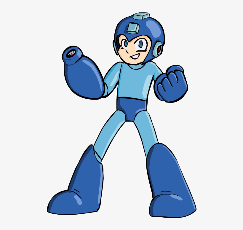 Megaman - Mega Man From Super Smash Bros, transparent png