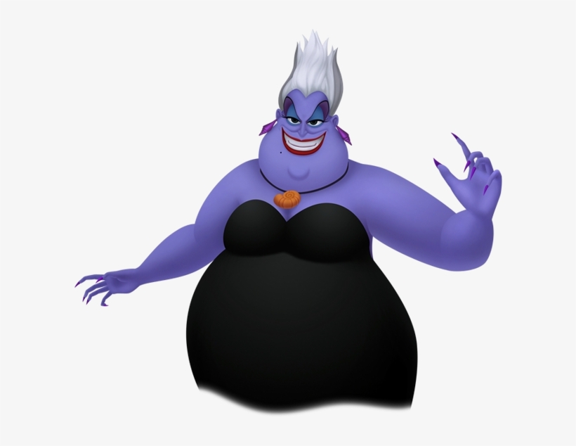 Ursula Kh3d - Ursula Kingdom Hearts, transparent png