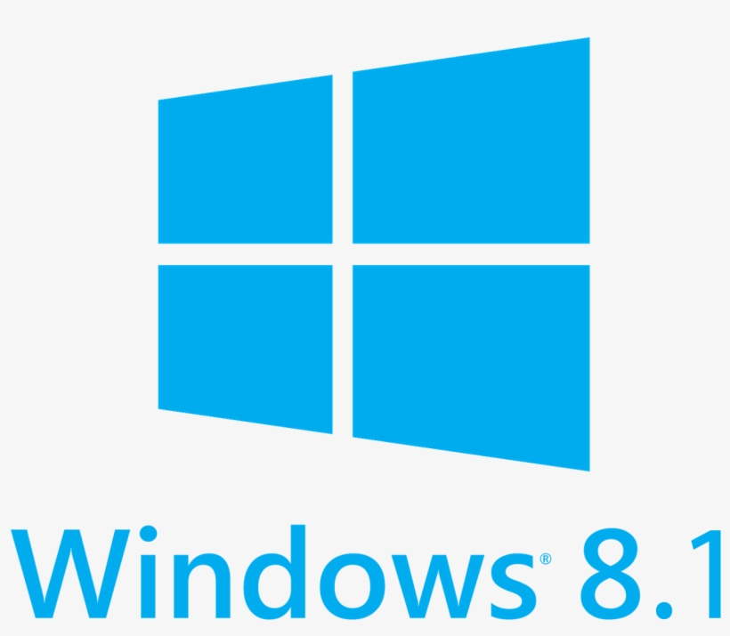 Windows 8 - 1 Logo - Microsoft Windows Server 2016 Datacenter Genuine License, transparent png