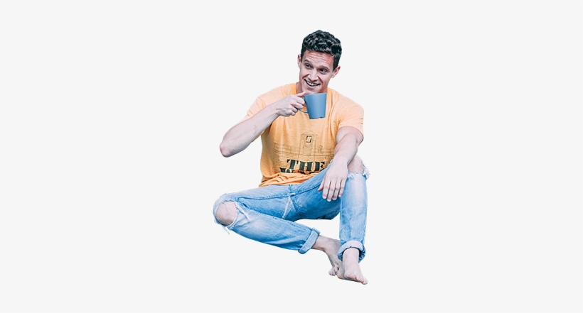People Drinking Coffee Png, transparent png