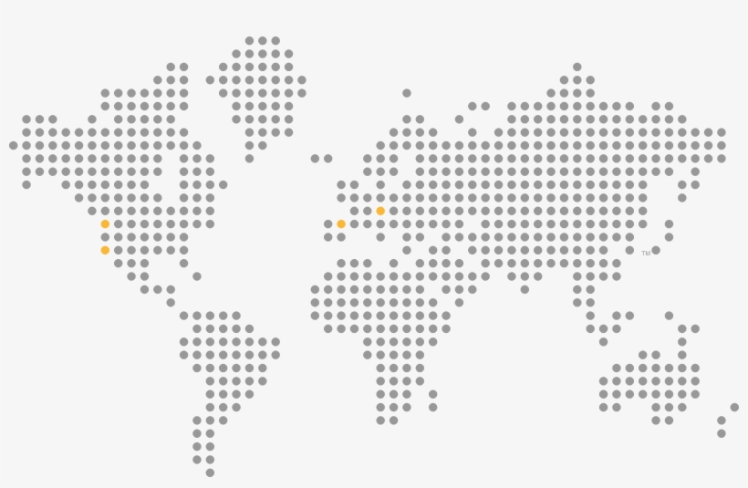 World Map Png Picture - World Map Dotted Png, transparent png