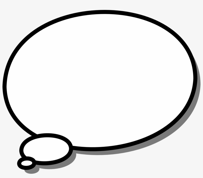 Thinking Speech Bubble Photo Prop - Zhejiang Uniview Technologies Co., Ltd., transparent png
