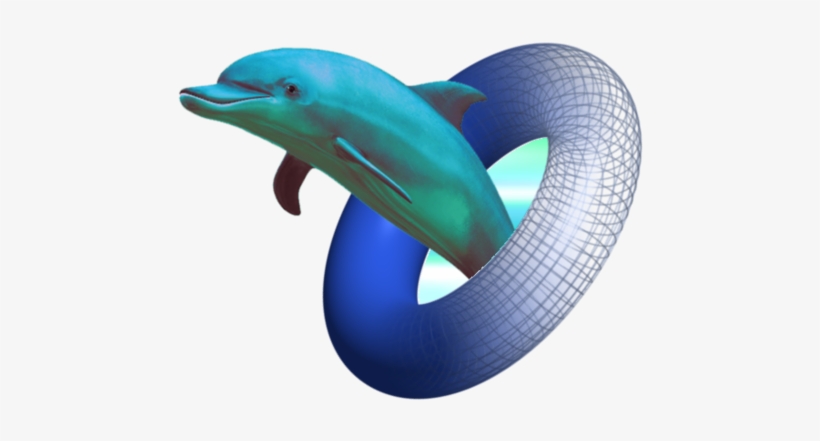 Dolphin Vaporwave Png - Vaporwave Png, transparent png