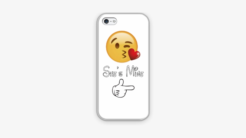 Emoji She Is Mine - Mobile Phone Case, transparent png
