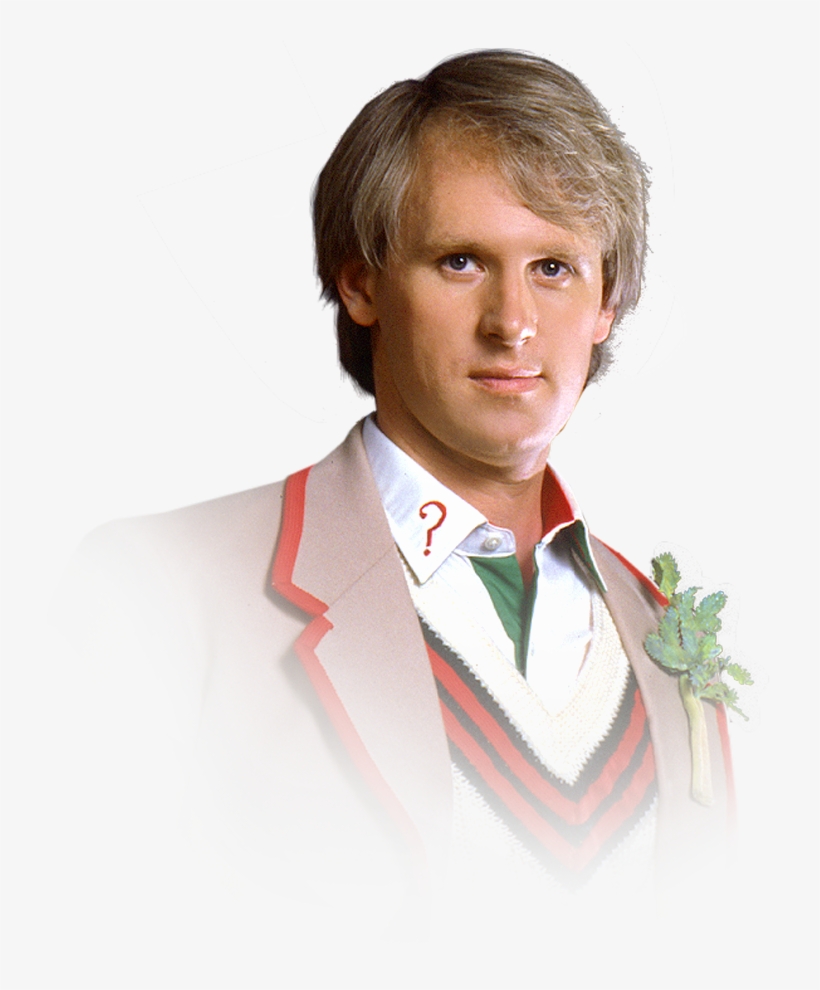 Fifth-doctor - Fourth Doctor And Fifth Doctor, transparent png
