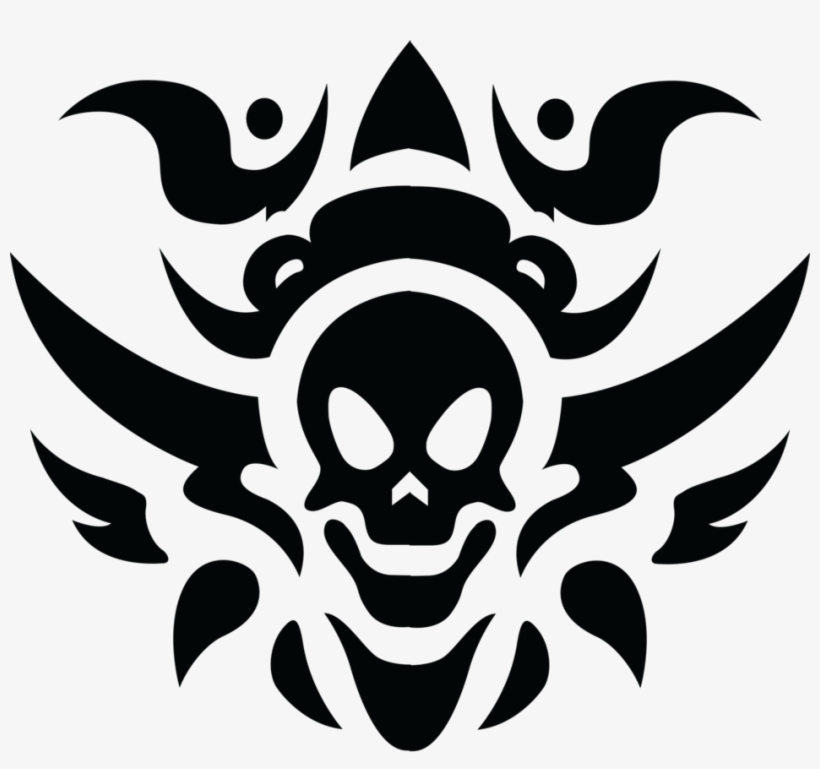 Download - Skull Tattoo Transparent Background, transparent png