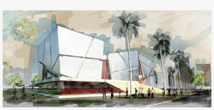 Presentacion Artisca De Una Volumetria Generada En - Estilos Sketchup, transparent png