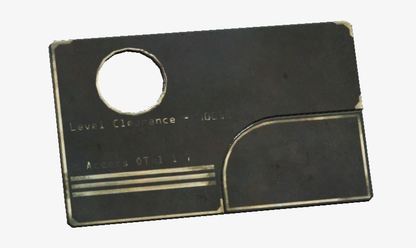 Fo4 Access Card - Fallout 4, transparent png