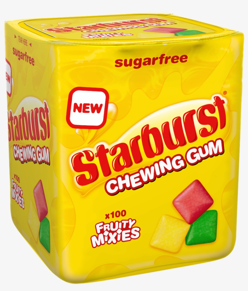 Mars - Starburst Chewing Gum Sugar Free, transparent png